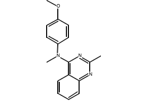 N-(4-METHOXYPHENYL)-N,2-DIMETHYLQUINAZOLIN-4-AMINE structure, CAS 827031-83-4
