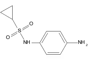 N-(4-NITROBENZYL)CYCLOPROPANESULFONAMIDE structure, CAS 1019855-82-3