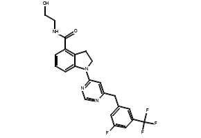 N-(4-SULFAMOYLPHENYL)-4-(2-(TRIFLUOROMETHYL)BENZYL)PIPERAZINE-1-CARBOXAMIDE structure, CAS 1032229-30-3