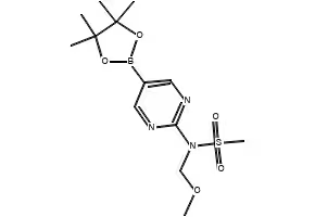 N-(5-BROMOPYRIMIDIN-2-YL)-N-(METHOXYMETHYL)METHANESULFONAMIDE structure, CAS 1311197-89-3