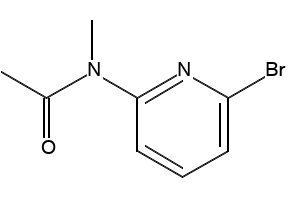 N-(6-BROMOPYRIDIN-2-YL)-N-METHYLACETAMIDE structure, CAS 1133116-43-4