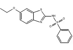 N-(6-ETHOXYBENZO[D]THIAZOL-2-YL)BENZENESULFONAMIDE structure, CAS 15850-94-9