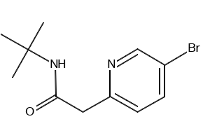 N-(TERT-BUTYL)-2-(5-NITROPYRIDIN-2-YL)ACETAMIDE structure, CAS 1255574-51-6