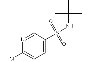 N-(TERT-BUTYL)PYRIDINE-3-SULFONAMIDE structure, CAS 17432-06-3