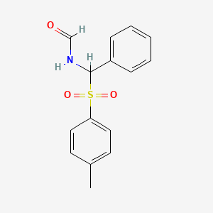N-[PHENYL-(TOLUENE-4-SULFONYL)METHYL]FORMAMIDE structure, CAS 37643-54-2