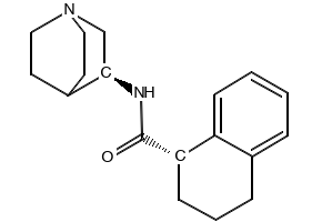 N-1-AZABICYCLO[2.2.2]OCT-3S-YL-1,2,3,4-TETRAHYDRO-1S-NAPHTHALENECARBOXAMIDE structure, CAS 177793-81-6