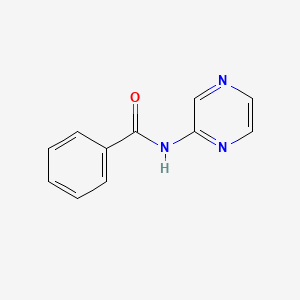 N-2-PYRAZINYBENZAMIDE structure, CAS 87814-40-2