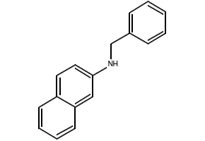 N-BENZYLNAPHTHALEN-2-AMINE structure, CAS 13672-18-9