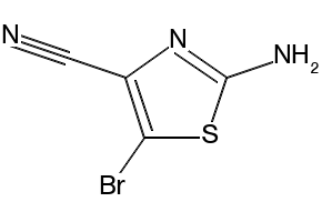 N-BOC-2-AMINO-5-BROMOTHIAZOLE-4-CARBONITRILE structure, CAS 944804-80-2