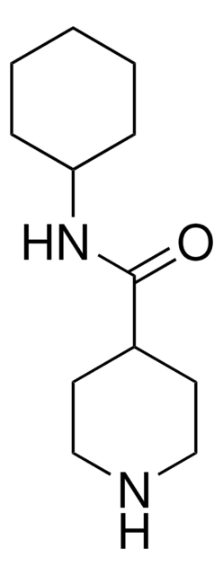 N-CYCLOHEXYL-4-PIPERIDINECARBOXAMIDE HYDROCHLORIDE structure, CAS 63214-55-1