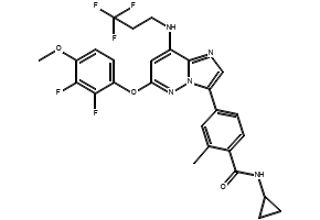 N-CYCLOPROPYL-2,3-DIFLUORO-6-NITROANILINE structure, CAS 1249882-57-2