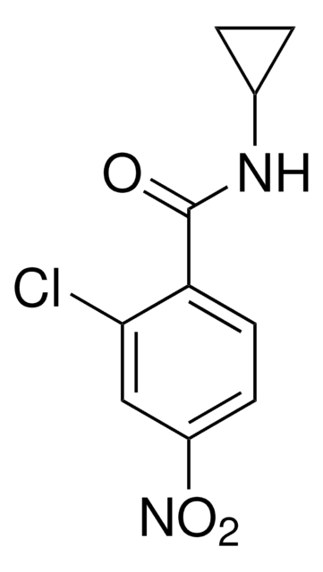 N-CYCLOPROPYL-4-NITROBENZAMIDE structure, CAS 88229-21-4