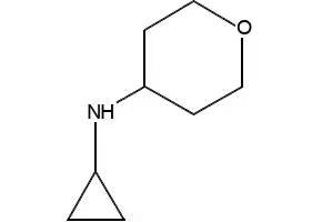 N-CYCLOPROPYLTETRAHYDRO-2H-PYRAN-4-AMINE structure, CAS 211814-16-3