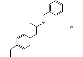N-ETHYL-1-(4-METHOXYPHENYL)PROPAN-2-AMINE HYDROCHLORIDE structure, CAS 93963-24-7