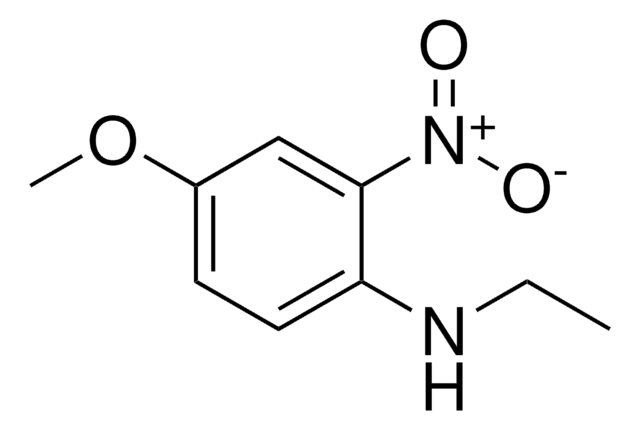 N-ETHYL-4-METHOXY-2-NITROANILINE structure, CAS 3360-85-8