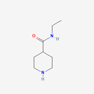 N-ETHYLPIPERIDINE-4-CARBOXAMIDE structure, CAS 1903-65-7