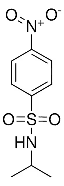 N-ISOPROPYL-4-NITROBENZENESULFONAMIDE structure, CAS 23530-48-5