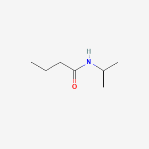 N-ISOPROPYLBUTYRAMIDE structure, CAS 122348-67-8