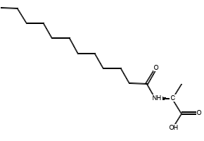 N-LAUROYL-L-ALANINE structure, CAS 52558-74-4