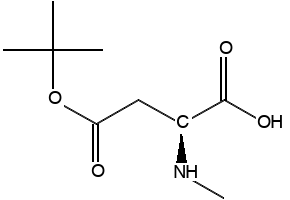N-ME-ASP(OTBU)-OH structure, CAS 197632-85-2