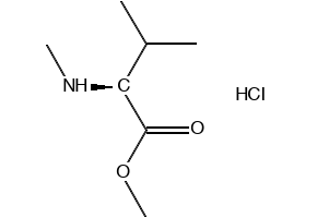 N-ME-VAL-OME HCL structure, CAS 3339-44-4