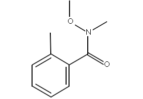 N-METHOXY-N,2-DIMETHYLBENZAMIDE structure, CAS 130250-61-2