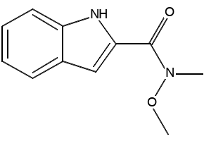 N-METHOXY-N-METHYL-1H-INDAZOLE-3-CARBOXAMIDE structure, CAS 351457-12-0