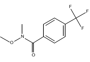 N-METHOXY-N-METHYL-3-(TRIFLUOROMETHYL)BENZAMIDE structure, CAS 116332-62-8