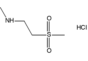 N-METHYL-2-(METHYLSULFONYL)ETHANAMINE structure, CAS 202198-18-3