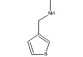 N-METHYL-3-THIOPHENEMETHANAMINE structure, CAS 210552-07-1