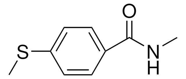 N-METHYL-4-(METHYLTHIO)BENZAMIDE structure, CAS 53551-23-8