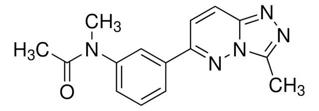 N-METHYL-N-(3-(3-METHYL-[1,2,4]TRIAZOLO[4,3-B]PYRIDAZIN-6-YL)PHENYL)ACETAMIDE structure, CAS 108825-65-6