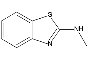 N-METHYLBENZO[D]THIAZOL-2-AMINE structure, CAS 16954-69-1