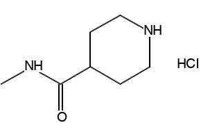 N-METHYLPIPERIDINE-4-CARBOXAMIDE HYDROCHLORIDE structure, CAS 1903-75-9