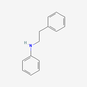 N-PHENETHYLANILINE structure, CAS 1739-00-0