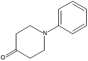 N-PHENYLPIPERIDIN-4-ONE structure, CAS 19125-34-9