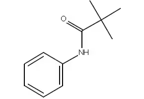 N-PHENYLPIVALAMIDE structure, CAS 6625-74-7