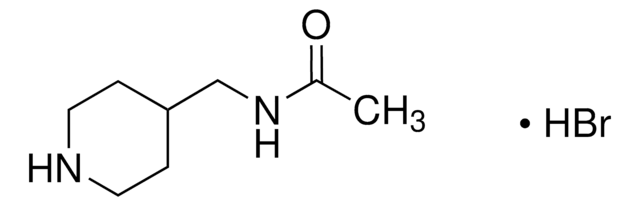 N-PIPERIDIN-4-YLMETHYL-ACETAMIDE structure, CAS 71207-33-5