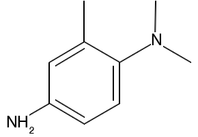 N1,N1,2-TRIMETHYLBENZENE-1,4-DIAMINE structure, CAS 27746-11-8