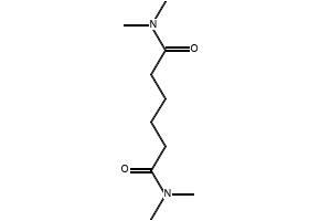 N1,N1,N6,N6-TETRAMETHYLADIPAMIDE structure, CAS 3644-93-7