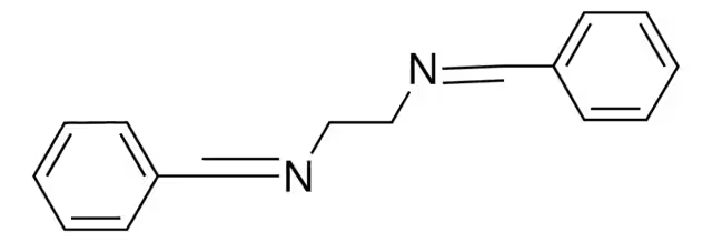 N1,N2-DIBENZYLIDENEETHANE-1,2-DIAMINE structure, CAS 104-71-2