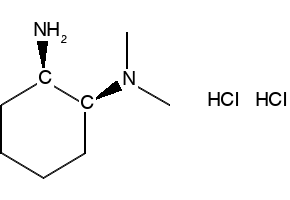 N1,N2-DIMETHYLCYCLOHEXANE-1,2-DIAMINE DIHYDROCHLORIDE structure, CAS 1351479-10-1
