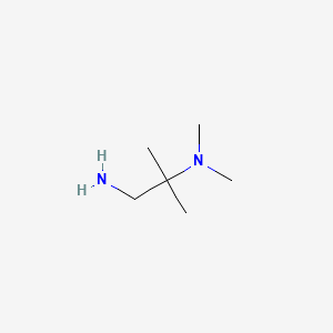 N2,N2,2-TRIMETHYLPROPANE-1,2-DIAMINE structure, CAS 76936-44-2