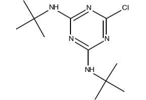 N2-(TERT-BUTYL)-6-CHLORO-N4-(P-TOLYL)-1,3,5-TRIAZINE-2,4-DIAMINE structure, CAS 299929-72-9