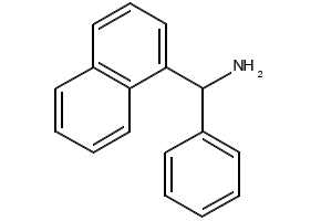 NAPHTHALEN-1-YL(PHENYL)METHANAMINE structure, CAS 2936-63-2