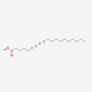NONADECA-6,8-DIYNOIC ACID structure, CAS 174063-97-9