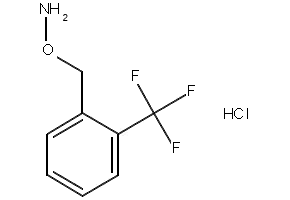 O-(3-(TRIFLUOROMETHYL)BENZYL)HYDROXYLAMINE HYDROCHLORIDE structure, CAS 85661-08-1
