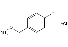 O-(4-FLUOROBENZYL)HYDROXYLAMINE HYDROCHLORIDE structure, CAS 51572-89-5