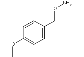 O-(4-METHOXYBENZYL)HYDROXYLAMINE structure, CAS 21038-22-2