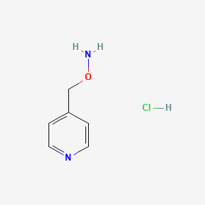 O-(PYRIDIN-4-YLMETHYL)HYDROXYLAMINE HYDROCHLORIDE structure, CAS 16115-54-1